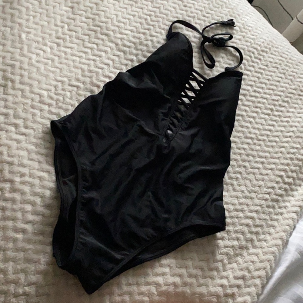 Black bathing suit
